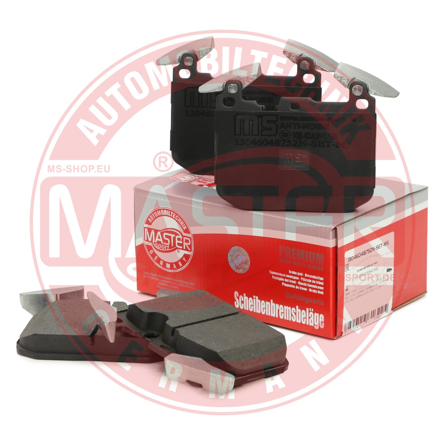 Placute frana MASTERSPORT GERMANY 13046048752N-SET-MS
